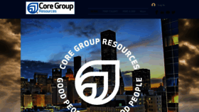 What Coregroupresources.com website looked like in 2020 (4 years ago)