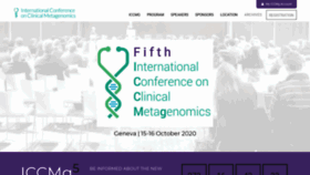 What Clinicalmetagenomics.org website looked like in 2020 (4 years ago)