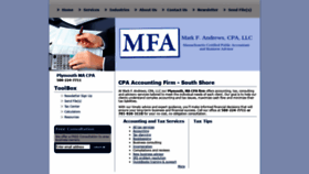 What Cpamfa.com website looked like in 2020 (4 years ago)