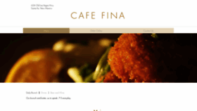 What Cafefinasantafe.com website looked like in 2020 (4 years ago)