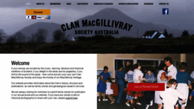What Clanmacgillivraysocietyaustralia.com website looked like in 2020 (4 years ago)