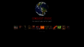 What Conquestmusic.com website looked like in 2020 (4 years ago)