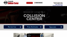 What Cookevillecollision.com website looked like in 2020 (4 years ago)