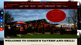 What Cozziestavern.com website looked like in 2020 (4 years ago)