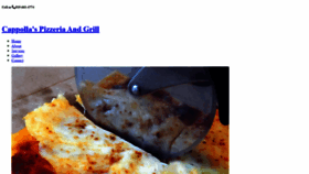What Cappollaspizzeriaandgrill.com website looked like in 2020 (4 years ago)