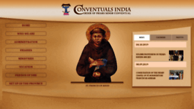 What Conventualsindia.org website looked like in 2020 (4 years ago)