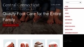 What Centralctfootcare.com website looked like in 2020 (4 years ago)