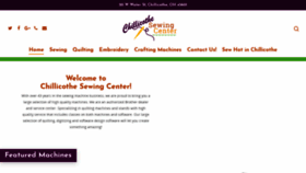 What Chillicothesewingcenter.com website looked like in 2020 (4 years ago)