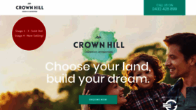 What Crownhill.com.au website looked like in 2020 (4 years ago)