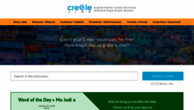 What Creolelink.com website looked like in 2020 (4 years ago)