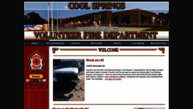 What Coolspringsvfd.org website looked like in 2020 (4 years ago)