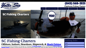 What Charlestonfunfishing.com website looked like in 2020 (4 years ago)