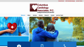 What Columbuscardiologyassociates.com website looked like in 2020 (4 years ago)