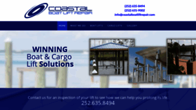 What Coastalboatliftrepair.com website looked like in 2020 (4 years ago)