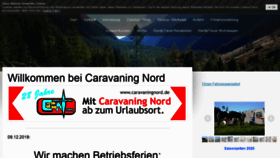 What Caravaningnord.de website looked like in 2020 (4 years ago)