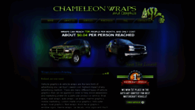 What Chameleonwraps.com website looked like in 2020 (4 years ago)