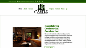 What Castleconstructionservices.net website looked like in 2020 (4 years ago)