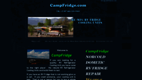 What Campfridge.com website looked like in 2020 (4 years ago)