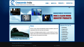 What Crescendoindia.com website looked like in 2020 (4 years ago)