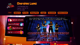 What Cherokeelanes.net website looked like in 2020 (4 years ago)