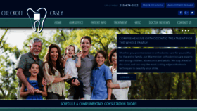 What Casey4braces.com website looked like in 2020 (4 years ago)