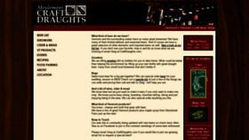 What Craftdraughts.com website looked like in 2020 (4 years ago)