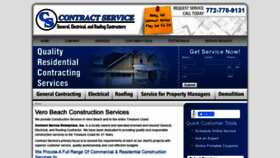 What Contractservicefl.com website looked like in 2020 (4 years ago)