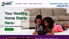 What Chemdryofrenocounty.com website looked like in 2020 (4 years ago)
