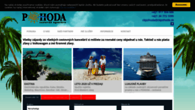 What Ckpohoda.sk website looked like in 2020 (4 years ago)