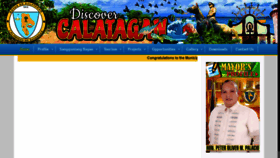 What Calatagan.gov.ph website looked like in 2020 (4 years ago)