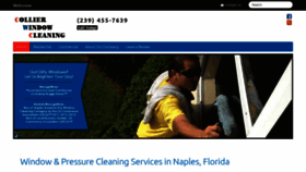 What Collierwindowcleaning.com website looked like in 2020 (4 years ago)