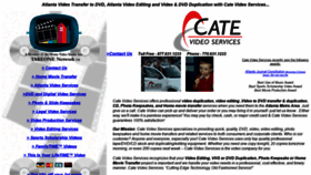 What Catevideo.com website looked like in 2020 (4 years ago)