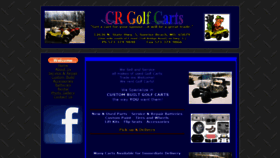 What Crgolfcarts.net website looked like in 2020 (4 years ago)