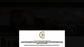 What Century21-martinot-immobilier-provins.com website looked like in 2020 (4 years ago)