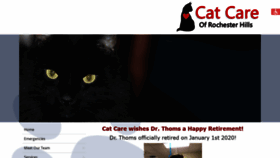 What Catcareonline.com website looked like in 2020 (4 years ago)