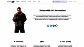 What Citizeniv.net website looked like in 2020 (4 years ago)