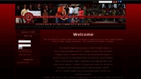 What Charlottefirefightercharities.org website looked like in 2020 (4 years ago)