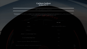 What Carbondiscs.com website looked like in 2020 (4 years ago)