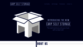 What Carpselfstorage.ca website looked like in 2020 (4 years ago)