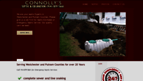 What Connollysseptic.com website looked like in 2020 (4 years ago)