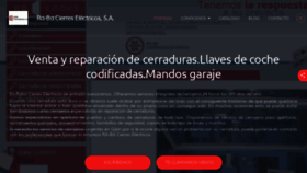 What Cerraduras-gijon.com website looked like in 2020 (4 years ago)