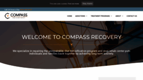 What Compass-recovery.com website looked like in 2020 (4 years ago)