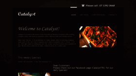 What Cafecatalyst.com.au website looked like in 2020 (4 years ago)