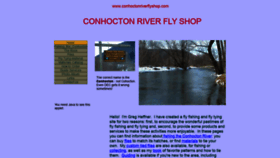 What Conhoctonriverflyshop.com website looked like in 2020 (4 years ago)