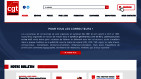 What Correcteurs-cgt.fr website looked like in 2020 (4 years ago)