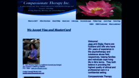 What Compassionatetherapy.com website looked like in 2020 (4 years ago)