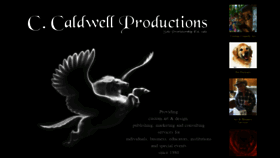 What Caldwellart.com website looked like in 2020 (4 years ago)