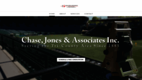 What Chasejonesinc.com website looked like in 2020 (4 years ago)