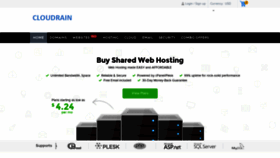 What Cloudrain.co.in website looked like in 2020 (4 years ago)