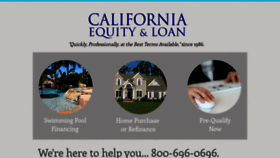 What Californiaequity.com website looked like in 2020 (4 years ago)